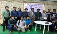 قهرمانی تیم فوتسال آیت ا... علیمرادیان در مسابقات چهار جانبه هفته دفاع مقدس