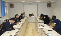 برگزاری جلسه کمیته بحران در بیمارستان آیت اله علیمرادیان.