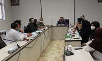 برگزاری جلسه کمیته تجهیزات پزشکی در بیمارستان آیت اله علیمرادیان.