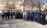بازدید تیم اعتباربخشی فرهنگی دانشگاه از بیمارستان آیت ا... علیمرادیان نهاوند