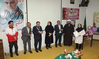 برگزاری جشن روز ماما و روز کارگر و روز مدارک پزشکی در بیمارستان ایت الله علیمرادیان نهاوند